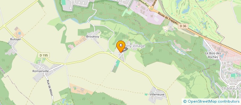 localisation de l'entreprise SCI GRM  MAGNY-LES-HAMEAUX