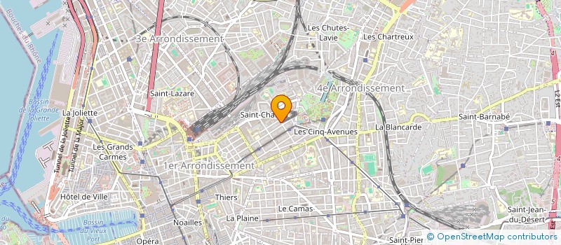 localisation de l'entreprise SCI GROBET à MARSEILLE