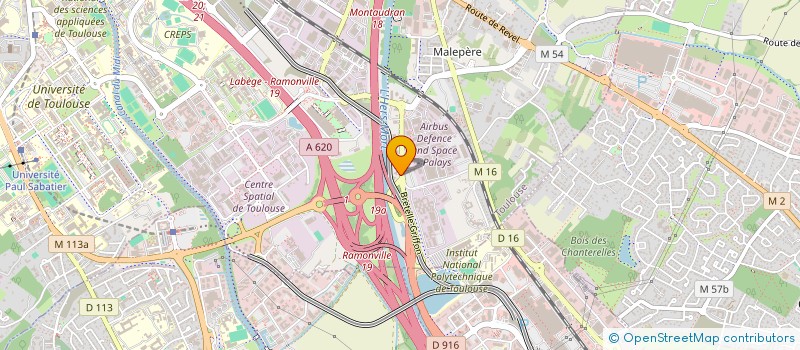 localisation de l'entreprise SCI GROC à TOULOUSE