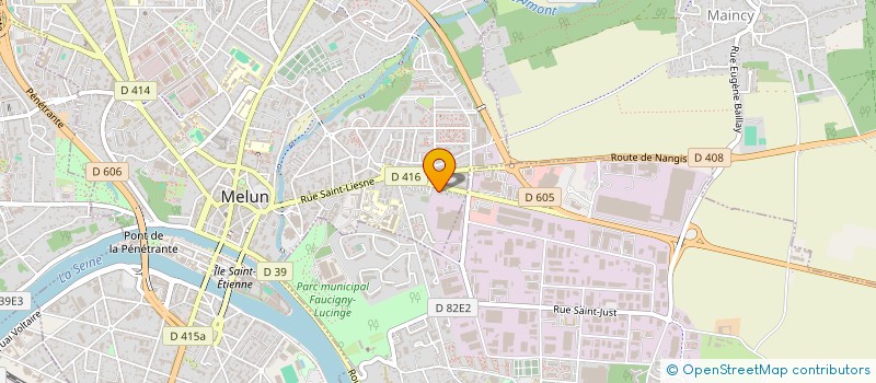 localisation de l'entreprise SCI GROCHOT à MELUN