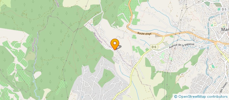 localisation de l'entreprise SCI GROENSTEEN  PIERREVERT