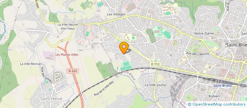 localisation de l'entreprise SCI GROHAN à SAINT-BRIEUC