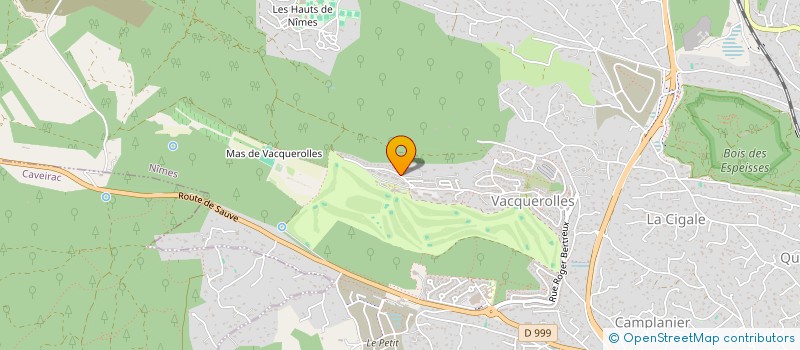 localisation de l'entreprise SCI GRONDS  NIMES