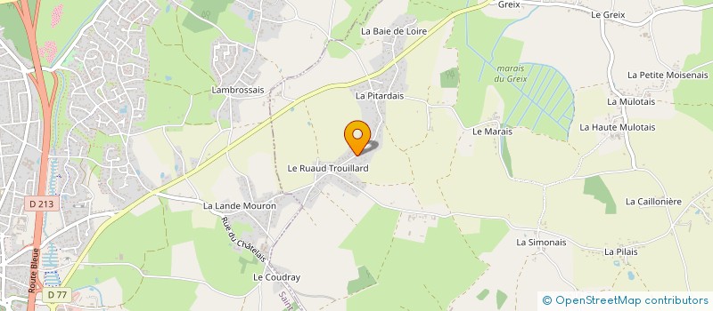 localisation de l'entreprise SCI GROOT  CORSEPT