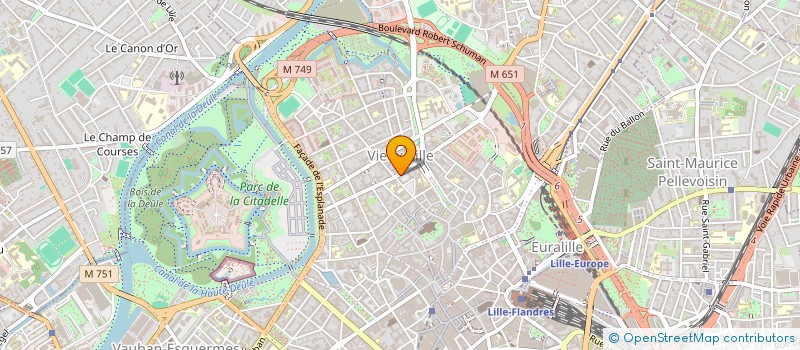 localisation de l'entreprise SCI GROPPO à LILLE