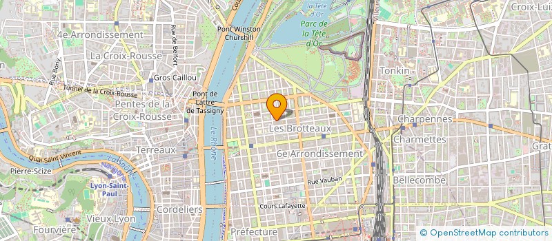 localisation de l'entreprise SCI GROS CAILLOU 14  LYON