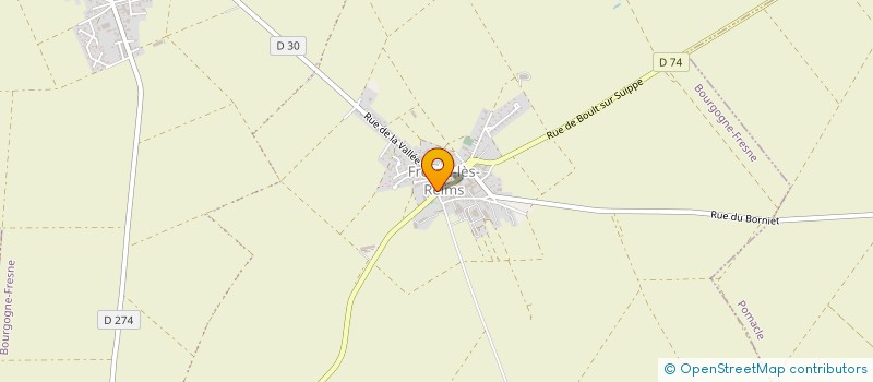 localisation de l'entreprise SCI GROSJEAN VARENNE  BOURGOGNE-FRESNE