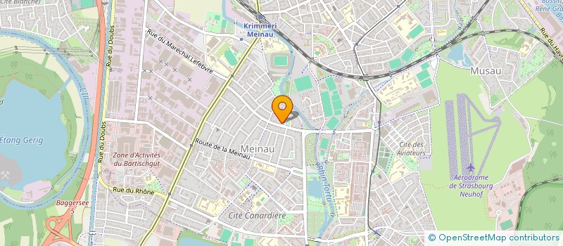 localisation de l'entreprise SCI GROSS HUGEL à STRASBOURG