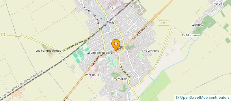 localisation de l'entreprise SCI GROSSE  SUEVRES