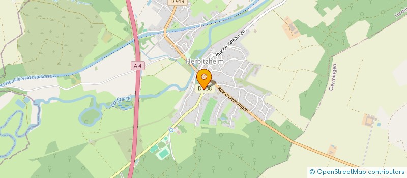 localisation de l'entreprise SCI GROSSPETER  HERBITZHEIM