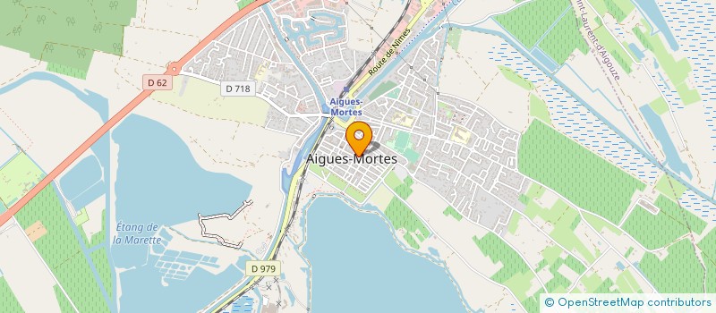 localisation de l'entreprise SCI GROUL COURAN  AIGUES-MORTES