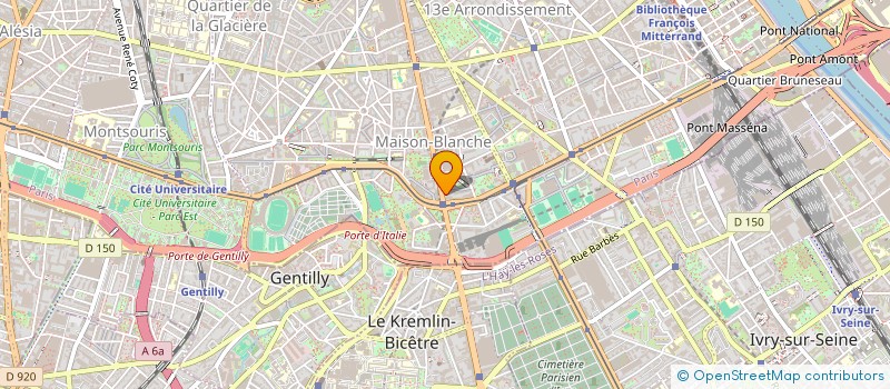 localisation de l'entreprise SCI GROUP B  PARIS