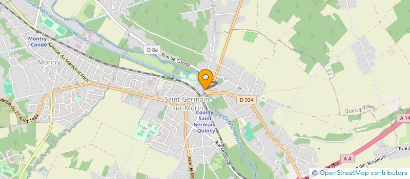 localisation de l'entreprise SCI GROUP MEDICAL GRAND MORIN  COUILLY-PONT-AUX-DAMES