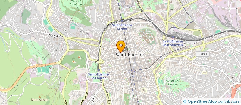 localisation de l'entreprise SCI GROUPE 3C INVEST  SAINT-ETIENNE