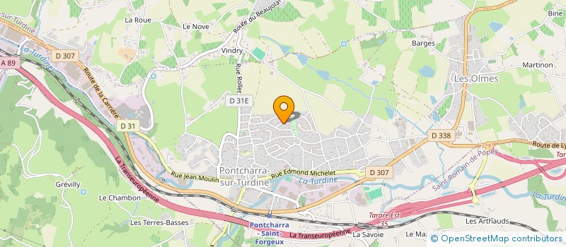 localisation de l'entreprise SCI GROUPE D6  VINDRY-SUR-TURDINE