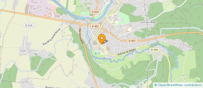localisation de l'entreprise SCI GROUPE DESCOMBES à LA FERTE-SOUS-JOUARRE