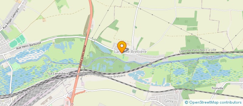 localisation de l'entreprise SCI GROUPE DUVERGER  LAMOTTE-BREBIERE