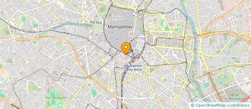 localisation de l'entreprise SCI GROUPE GUIRY à MONTPELLIER
