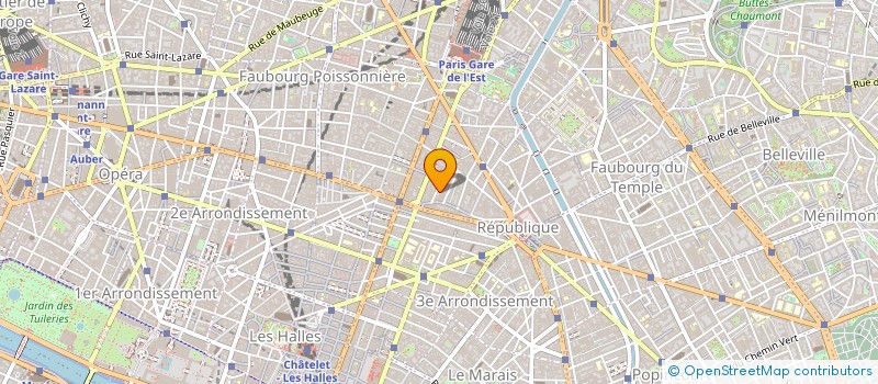 localisation de l'entreprise SCI GROUPE MGEFI  PARIS