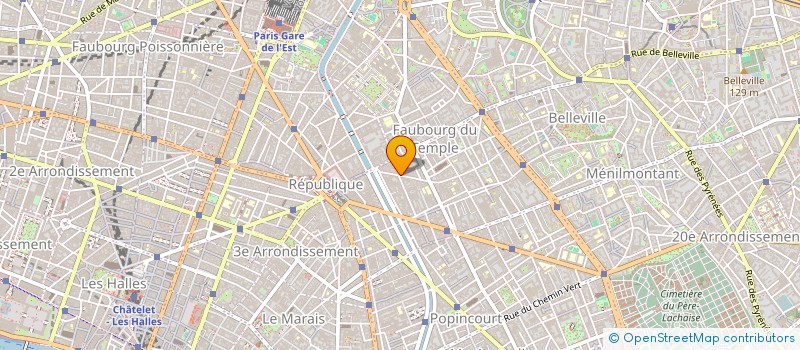 localisation de l'entreprise SCI GROUPE SOS SOLIDARITES  PARIS