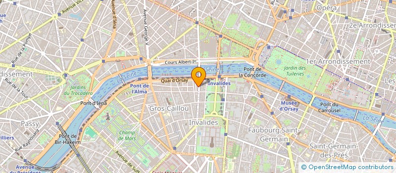 localisation de l'entreprise SCI GROUPEM FORESTIE BAADARANI à PARIS
