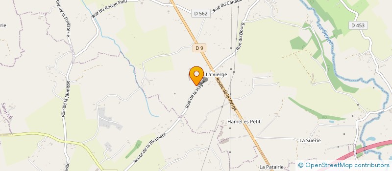 localisation de l'entreprise SCI GRS  BESLON