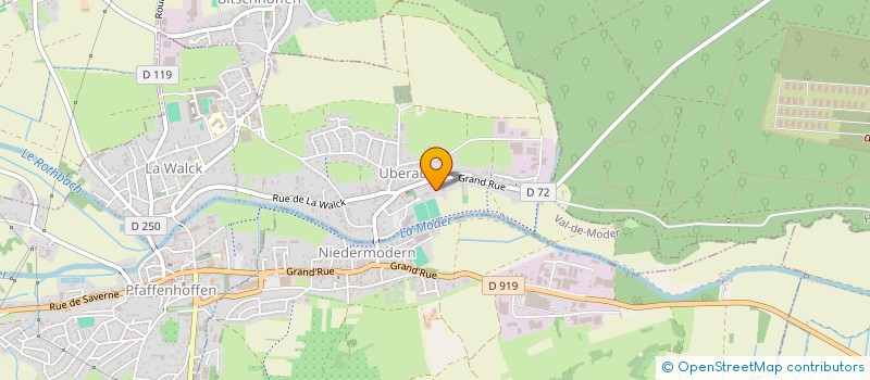 localisation de l'entreprise SCI GRUBER  VAL-DE-MODER