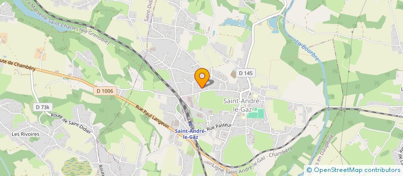 localisation de l'entreprise SCI GRUFFAZ  SAINT-ANDRE-LE-GAZ