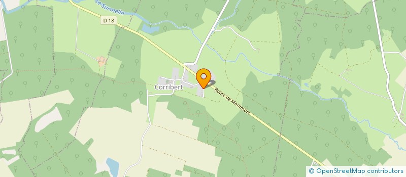 localisation de l'entreprise SCI GRUSON  CORRIBERT