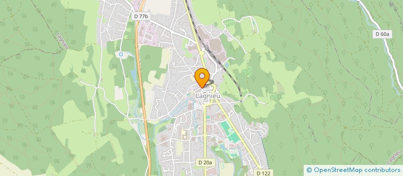 localisation de l'entreprise SCI GRVM  CHAZEY-SUR-AIN