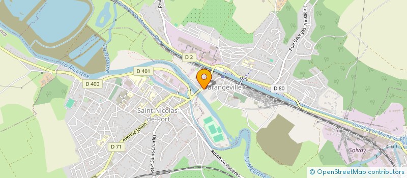 localisation de l'entreprise SCI GRZYB  VARANGEVILLE