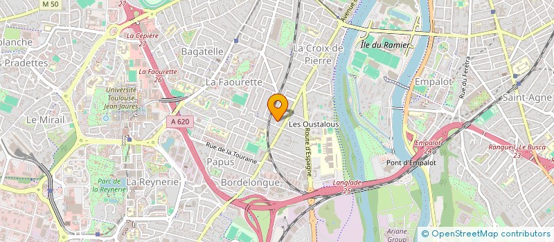 localisation de l'entreprise SCI GS à TOULOUSE