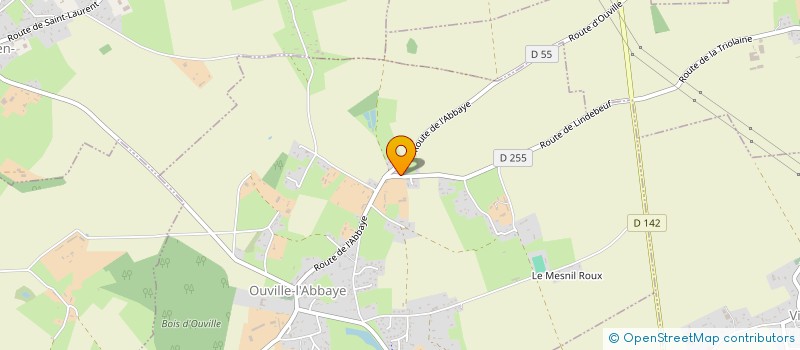 localisation de l'entreprise SCI GS  OUVILLE-L'ABBAYE