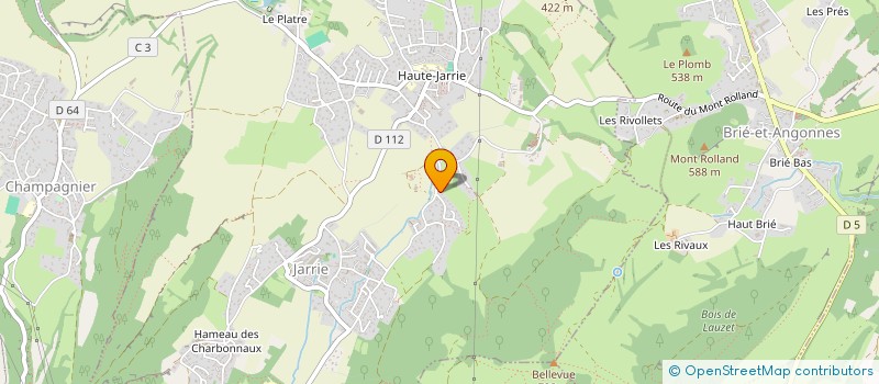 localisation de l'entreprise SCI GS  JARRIE