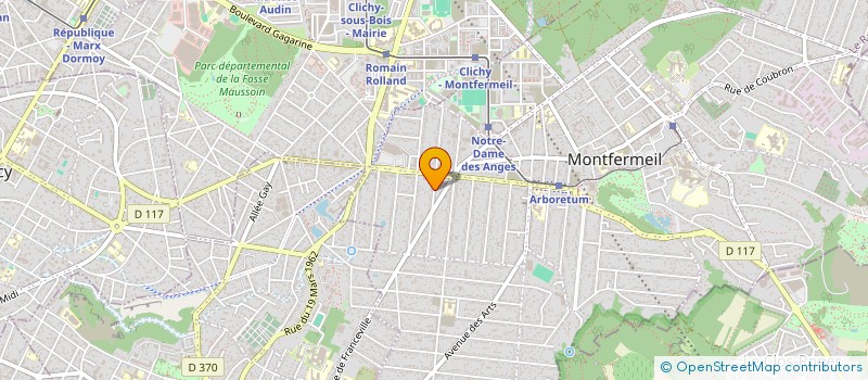 localisation de l'entreprise SCI GS ET FILS à MONTFERMEIL