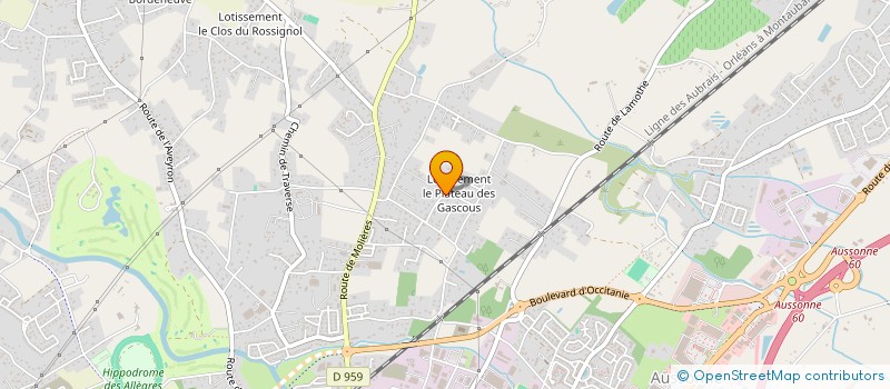 localisation de l'entreprise SCI GS LE VOLTAIRE  MONTAUBAN