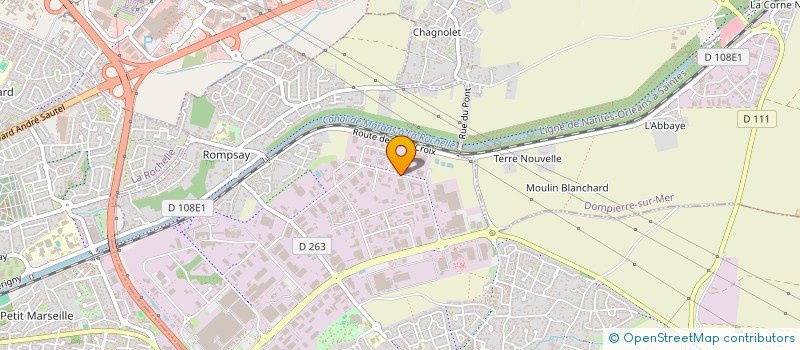 localisation de l'entreprise SCI GSB  PERIGNY