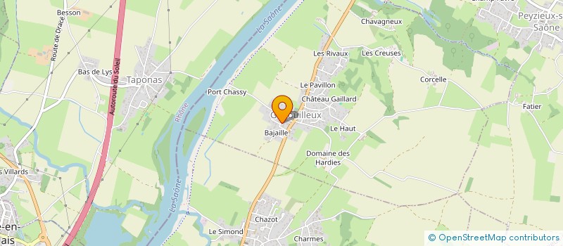 localisation de l'entreprise SCI GSBR INVEST  GENOUILLEUX