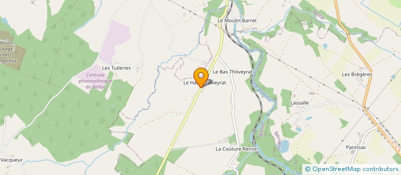 localisation de l'entreprise SCI GSE  BLOND