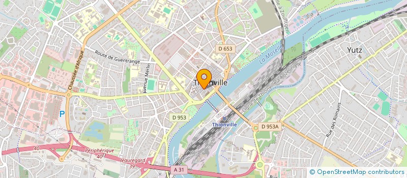 localisation de l'entreprise SCI GSELL à THIONVILLE