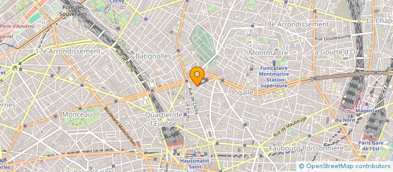 localisation de l'entreprise SCI GSI  PARIS