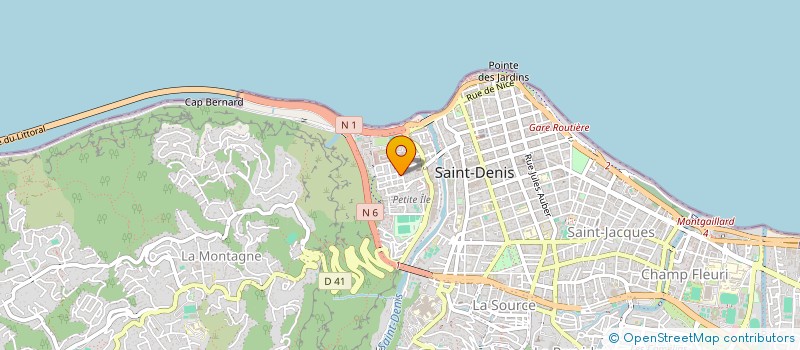 localisation de l'entreprise SCI GSLC  SAINT-DENIS