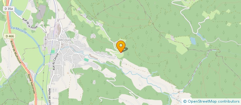 localisation de l'entreprise SCI GSM  VECOUX