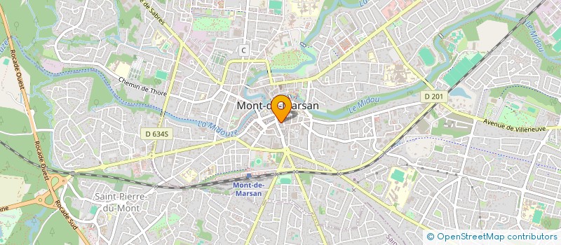 localisation de l'entreprise SCI GSM à MONT-DE-MARSAN