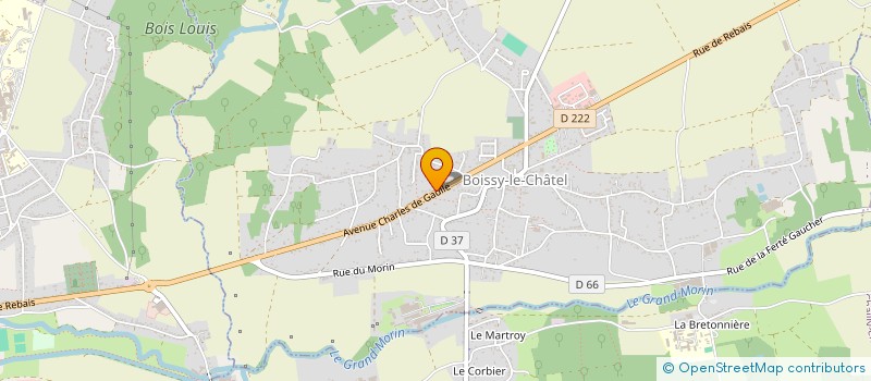 localisation de l'entreprise SCI GSM PLUG à COULOMMIERS