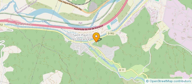 localisation de l'entreprise SCI GSMC  SAINT-PAUL-LES-DURANCE