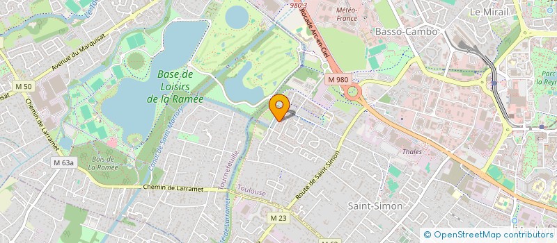 localisation de l'entreprise SCI GSN à TOULOUSE
