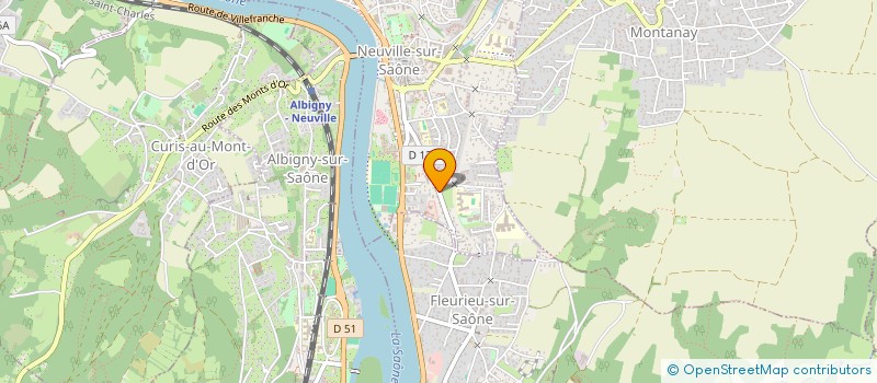 localisation de l'entreprise SCI GSTALDER  NEUVILLE-SUR-SAONE