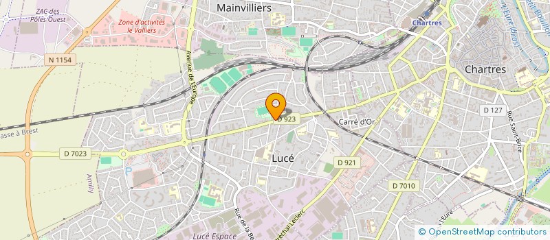 localisation de l'entreprise SCI GT à LUCE