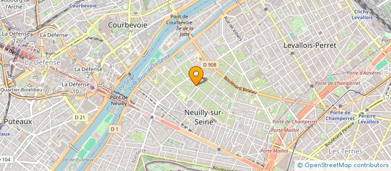 localisation de l'entreprise SCI GT à NEUILLY SUR SEINE